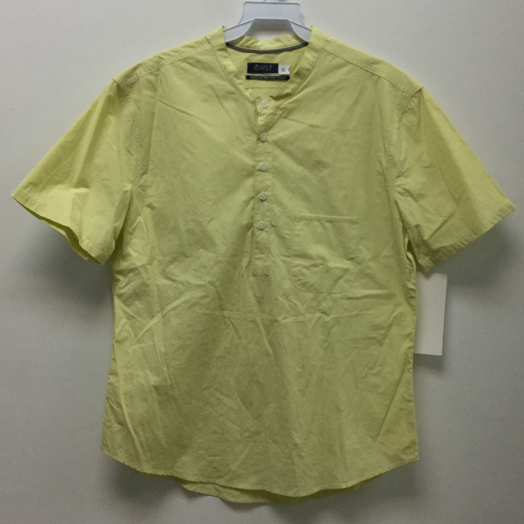 Cwst Men T Shirt Mid Button Down